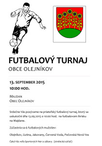 turnaj poster